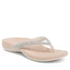 Dillon Shine Toe Post Sandal