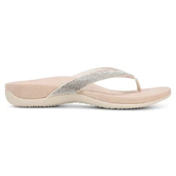 Dillon Shine Toe Post Sandal