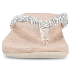 Dillon Shine Toe Post Sandal