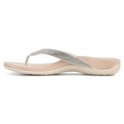 Dillon Shine Toe Post Sandal