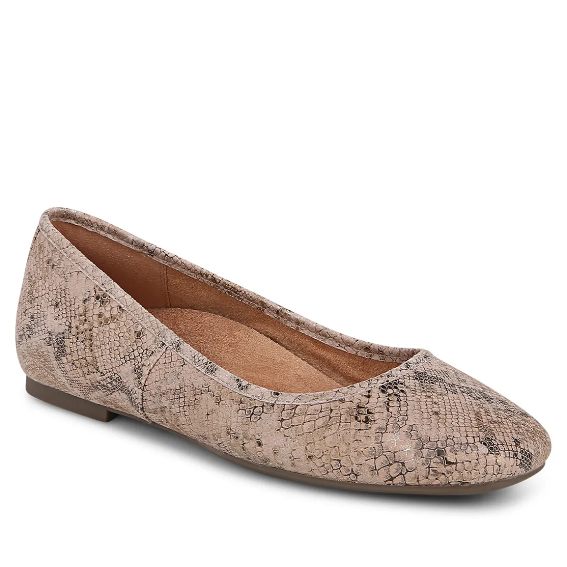 Orinda Square Toe Ballet Flat (Wide)