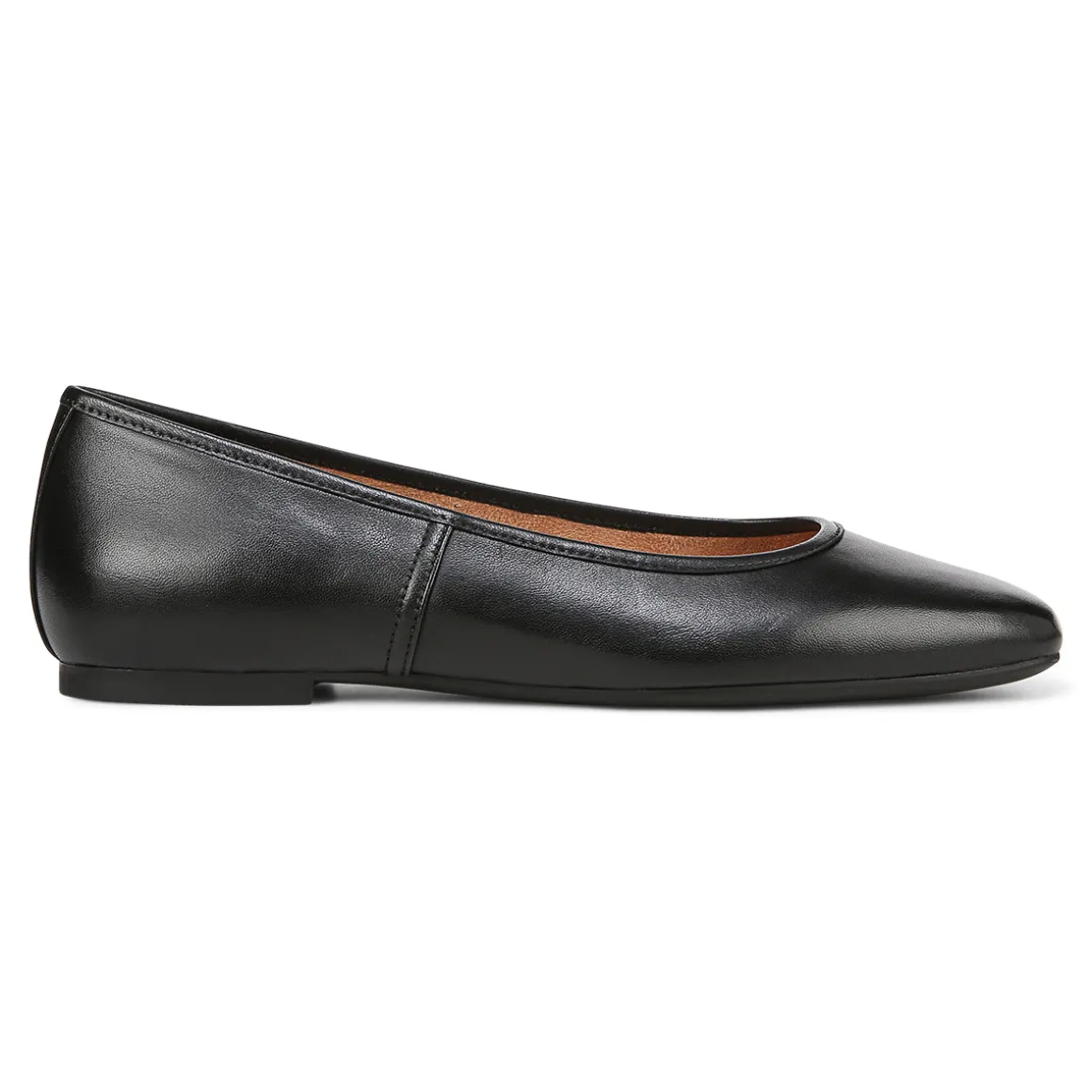 Orinda Square Toe Ballet Flat (Wide)